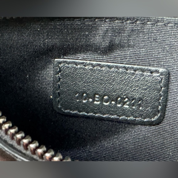 ❤️ CHRISTIAN DIOR UNISEX BLACK SMALL LEATHER WALLET CREDIT CARD CASE ITALY - Picture 8 of 9